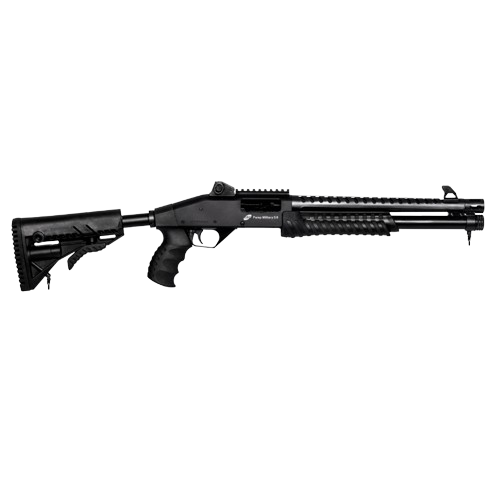 ESPINGARDA CBC MILITARY 3.0 RT 12/14" COM ACESSÓRIOS